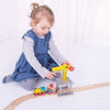 BigJigs Rail - Big Yellow Crane