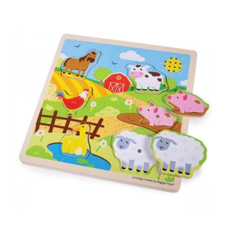 Bigjigs - Farm Sound Puzzle