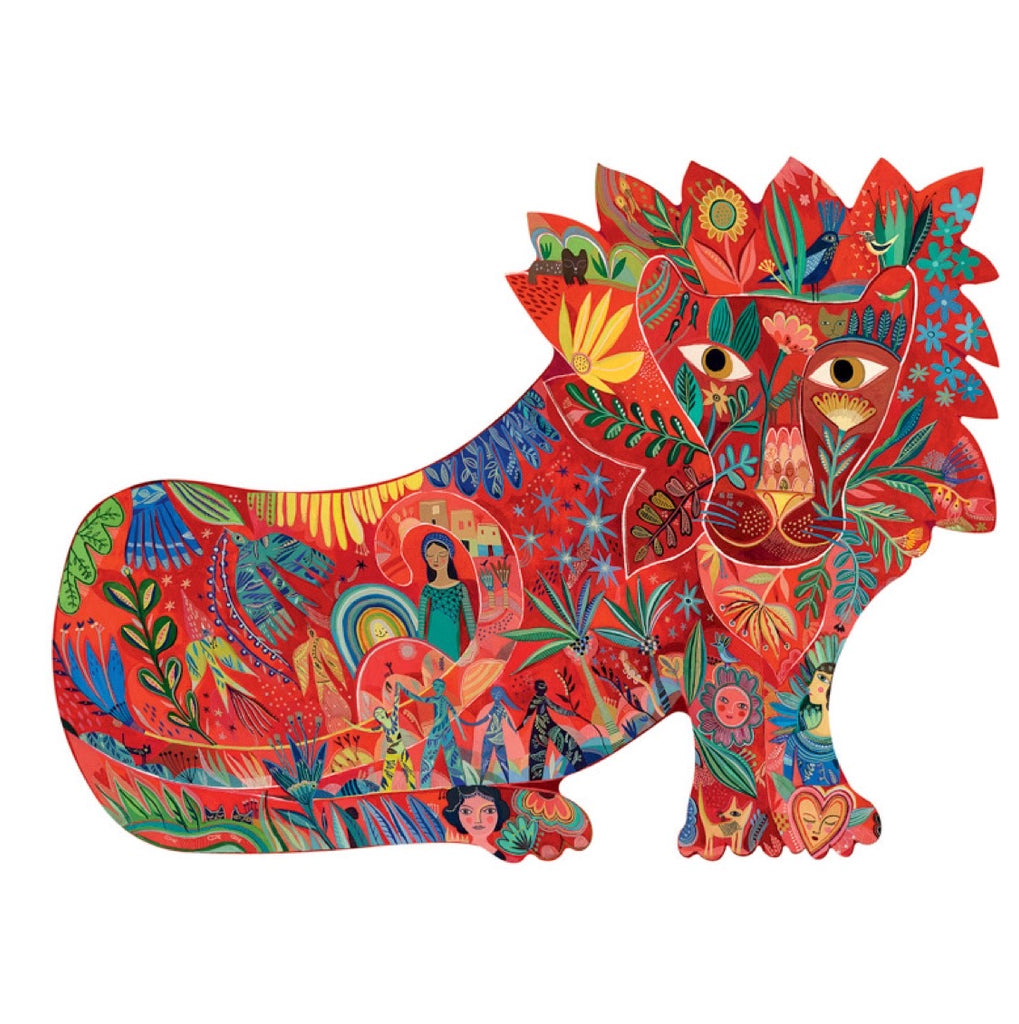 Djeco Puzzle - Lion 150 piece - Rourke & Henry Kids Boutique