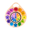 Wooden Clock Puzzle - Rourke & Henry Kids Boutique