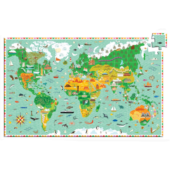 Djeco Puzzle - Monuments of the World 200 piece - Rourke & Henry Kids Boutique