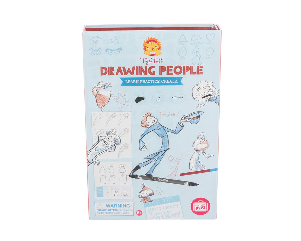 TIGER TRIBE How to Draw - Drawing People - Rourke & Henry Kids Boutique
