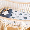 Snuggle Hunny Kids - Bassinet Sheet/Change Mat Cover Cloud Chaser