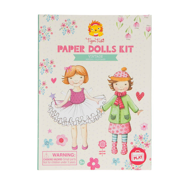 TIGER TRIBE - Paper Dolls Kit Vintage - Rourke & Henry Kids Boutique