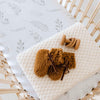 Snuggle Hunny Kids - Bassinet Sheet/Change Mat Cover Wild Fern