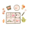 Love Mae - Bamboo Dinnerware 5 piece set Trucks and Diggers
