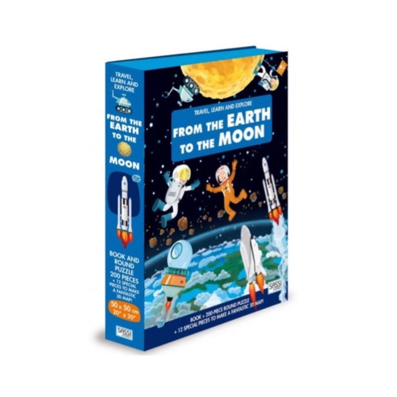 Learn and Explore Puzzle - From the Earth to the Moon
