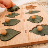 Wooden Montessori Leaf Puzzle