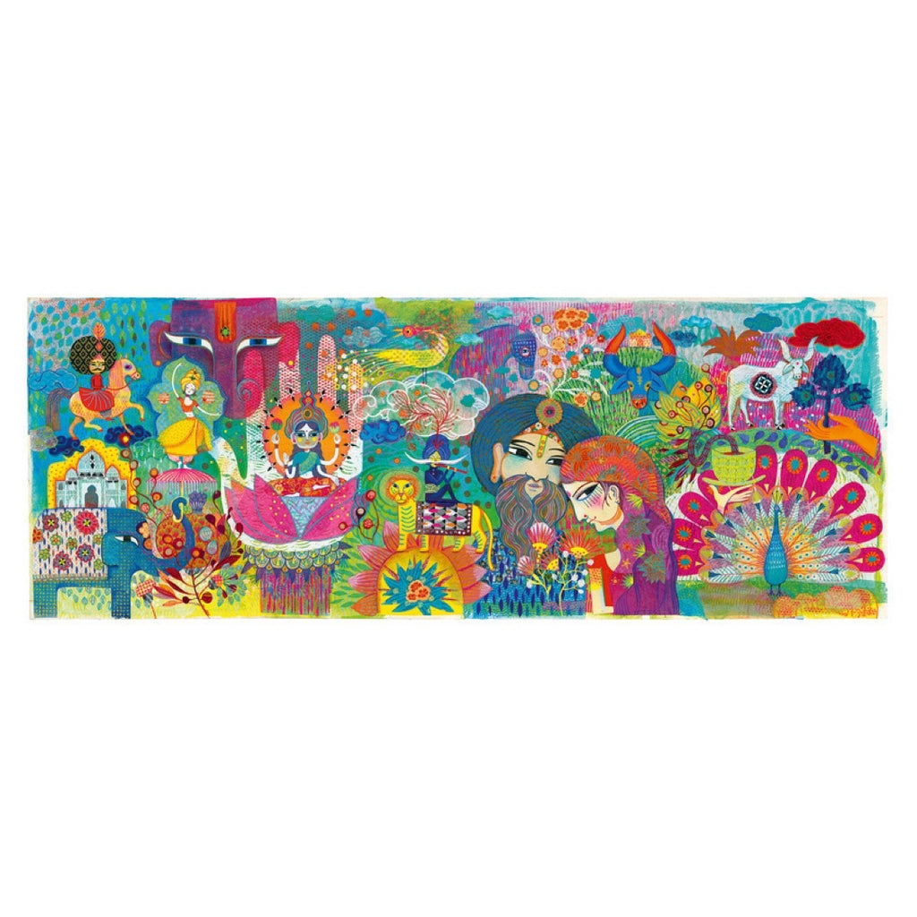 Djeco Puzzle - Magic India 1000 piece