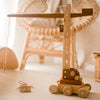 Wooden Tower Crane