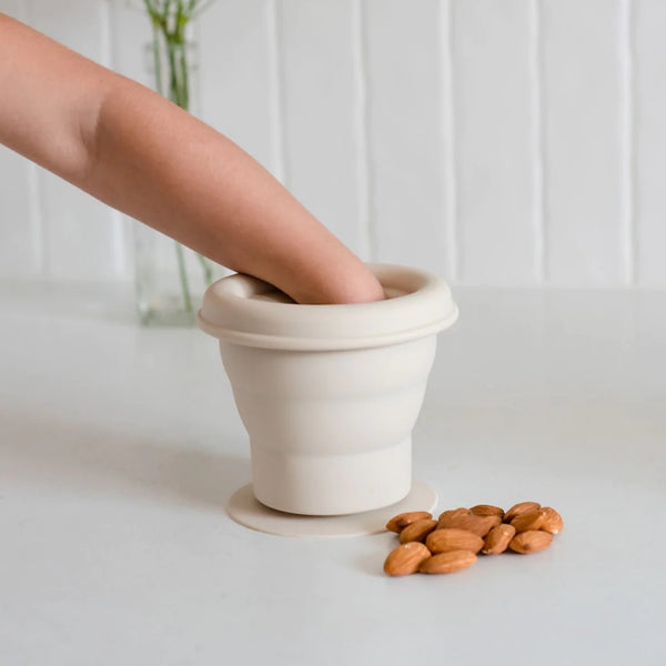 OB Designs - Silicone Snack Cup Coconut