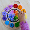 Wooden Clock Puzzle - Rourke & Henry Kids Boutique