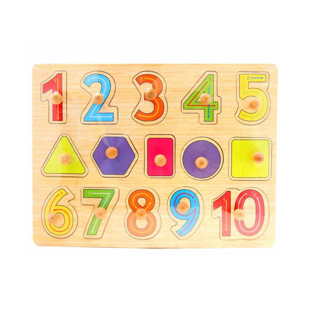 Wooden Numbers Puzzle