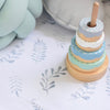 Snuggle Hunny Kids - Fitted Cot Sheet Wild Fern