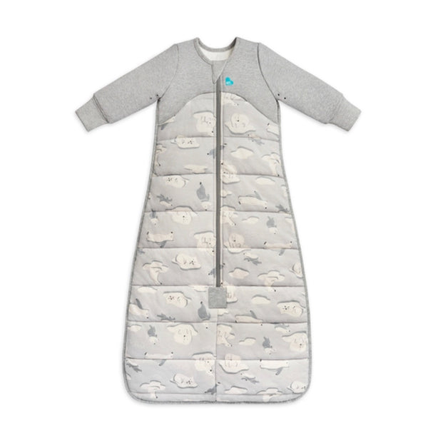 Love To Dream Sleep Bag - 3.5 Tog Extra Winter Warm South Pole Grey