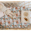 Snuggle Hunny Kids - Bassinet Sheet/Change Mat Cover Florence