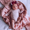 Snuggle Hunny Kids - Organic Muslin Wrap Musk Pink