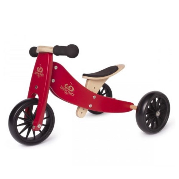 Kinderfeets - Trike & Bike Combo NEW Cherry Red'h'
