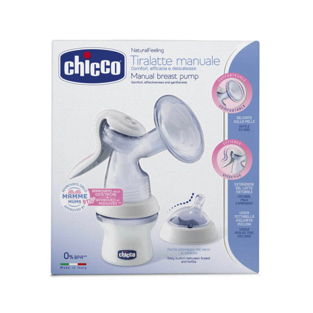 Chicco - Natural Feeling Manual Breast Pump