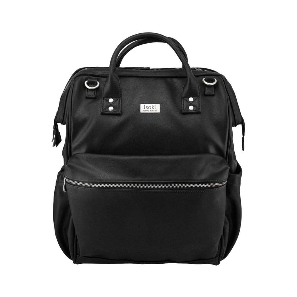 Isoki Nappy Bag Byron Backpack - Onyx