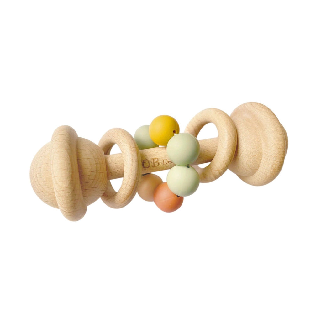 OB Designs - Eco Friendly Rattle Multi