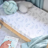 Snuggle Hunny Kids - Fitted Cot Sheet Wild Fern