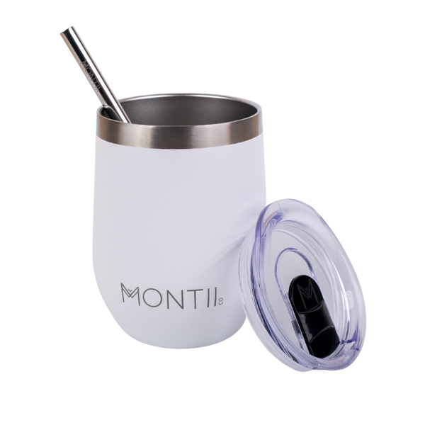 MontiiCo Insulated Tumbler - Chalk