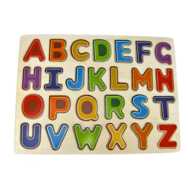 Wooden Upper Case Puzzle - Rourke & Henry Kids Boutique