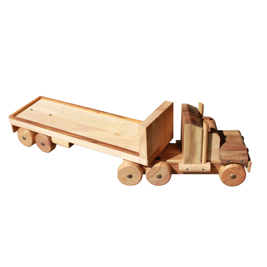Wooden Flat Bed Truck