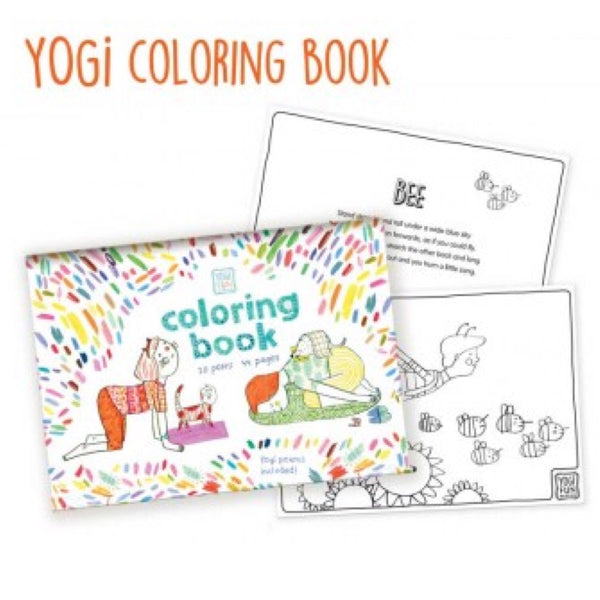 Yoga - Yogi Fun Colouring In - Rourke & Henry Kids Boutique