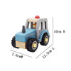 Wooden Vehicle - Calm & Breezy Tractor Blue