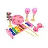 Musical Instrument Set - 7 piece Pink - Rourke & Henry Kids Boutique