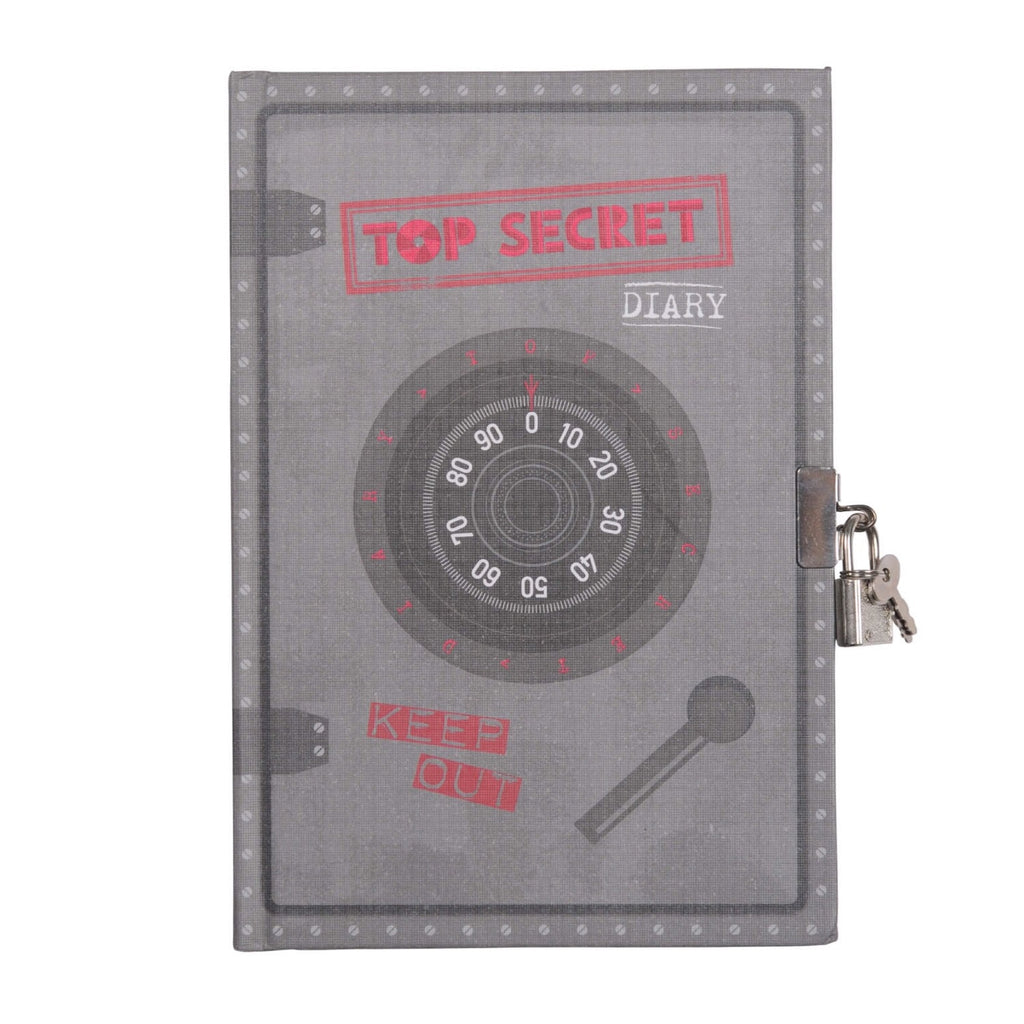 Tiger Tribe Lockable Diary - Top Secret - Rourke & Henry Kids Boutique