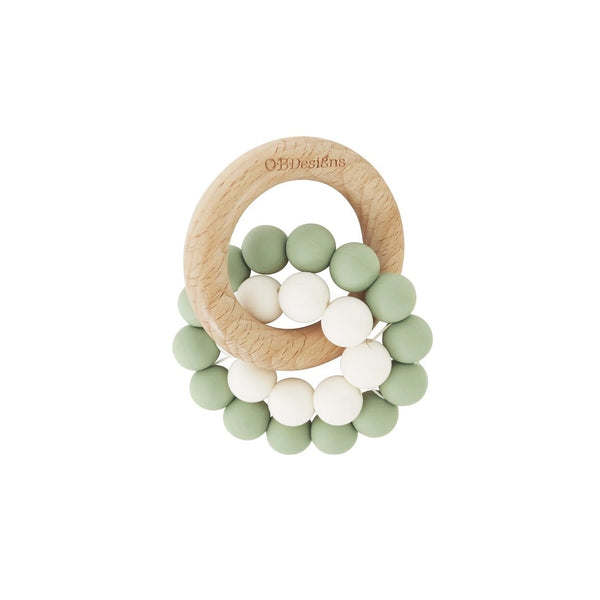 OB Designs - Eco Friendly Teether Sage