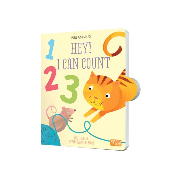 Pull and Play Book - Hey I Can Count - Rourke & Henry Kids Boutique