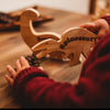 Wooden Dinosaur Play Set