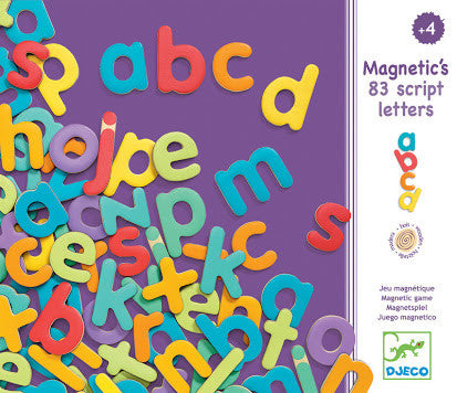 Djeco - Magnetic Alphabet Lower Case - Rourke & Henry Kids Boutique